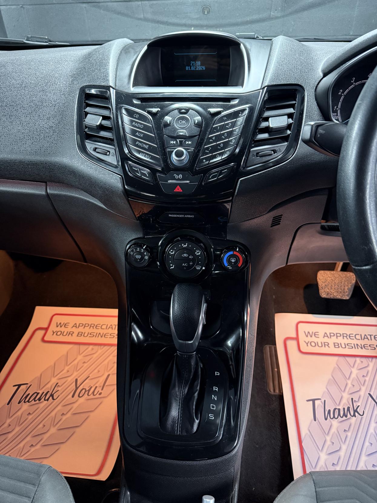 Ford Fiesta 1.0T EcoBoost Zetec Hatchback 5dr Petrol Powershift Euro 6 (100 ps)