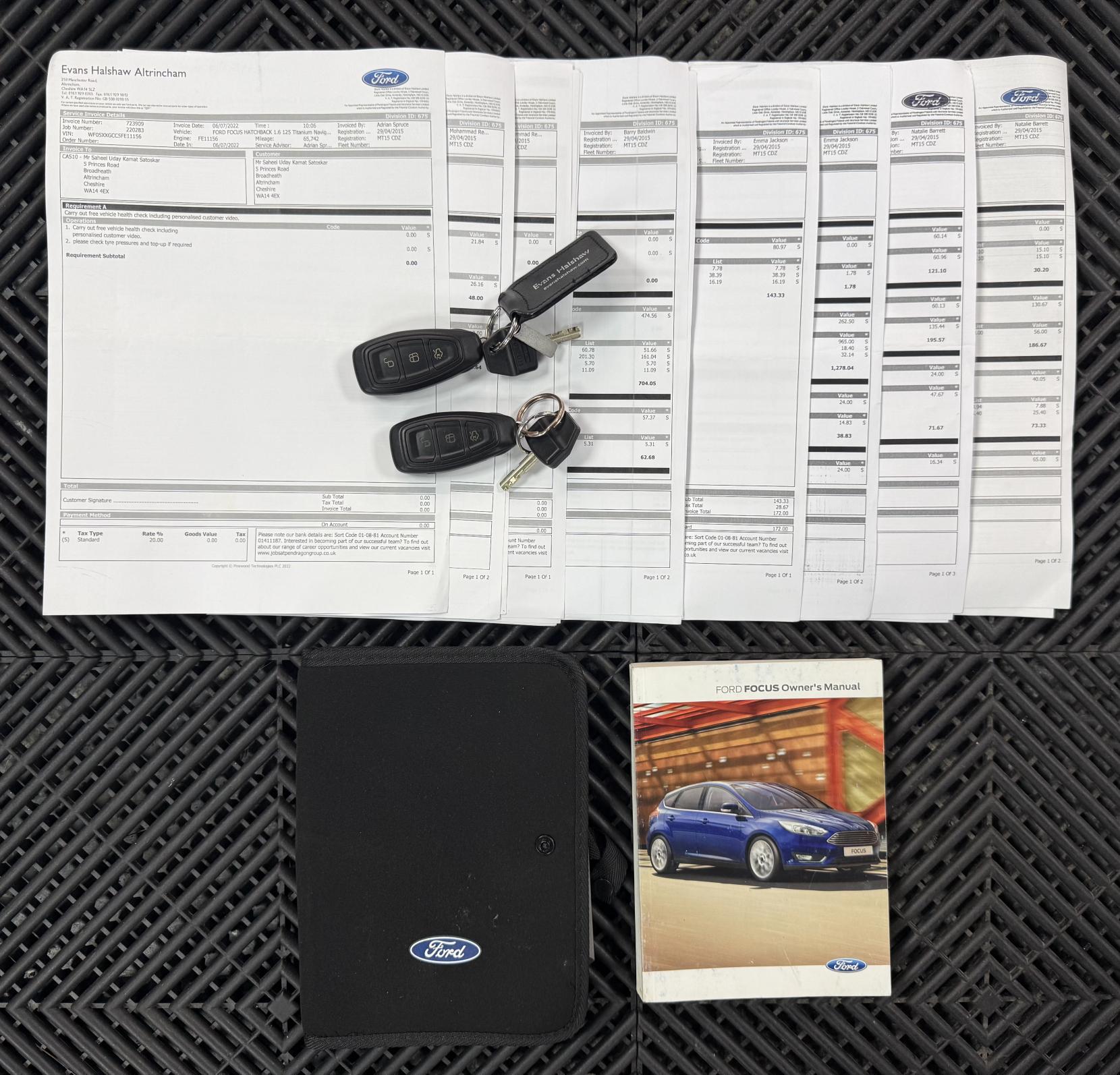 Ford Focus 1.6 Titanium Hatchback 5dr Petrol Powershift Euro 6 (125 ps)